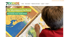 Desktop Screenshot of 7emontessori.nl